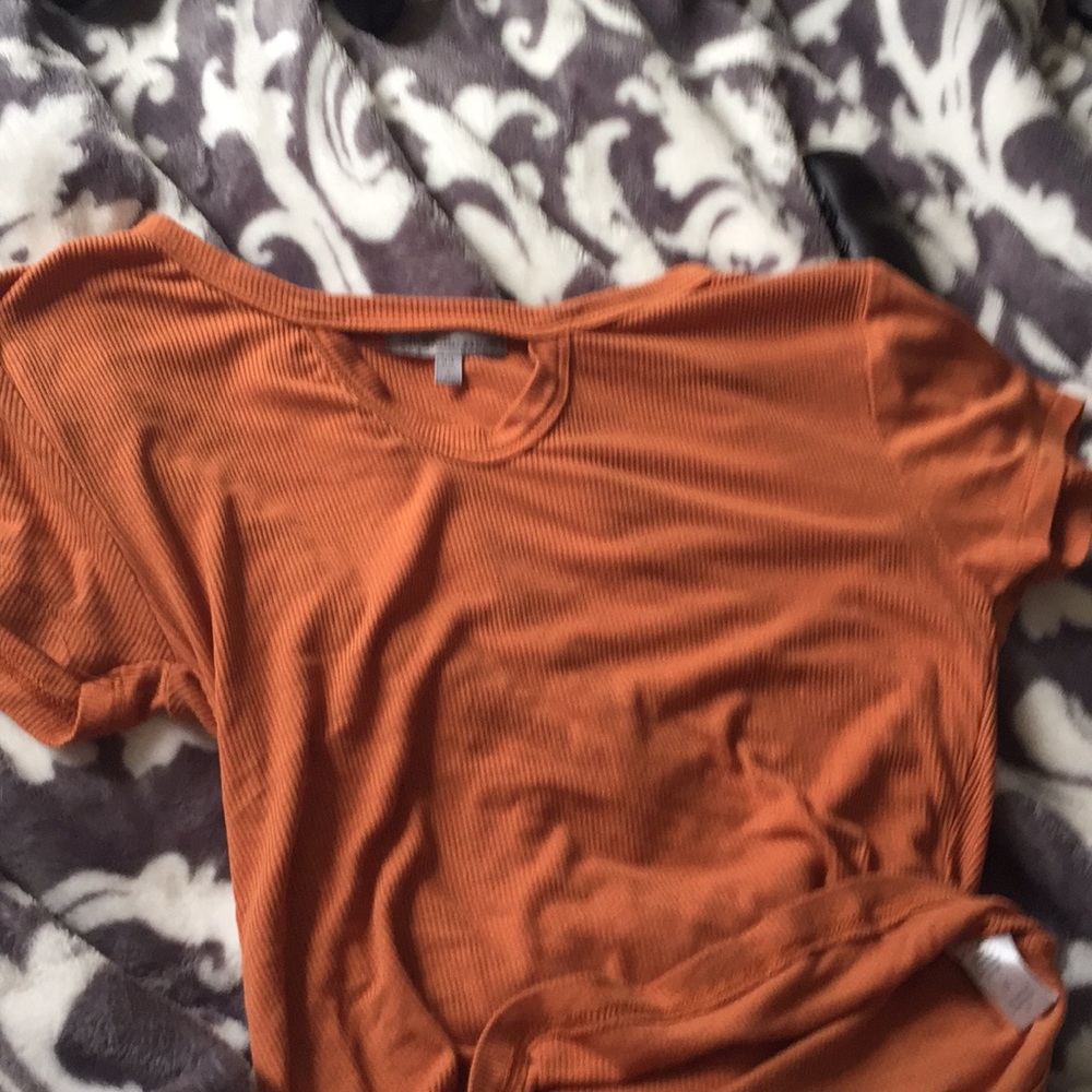 Charlotte Russe ribbed crop top